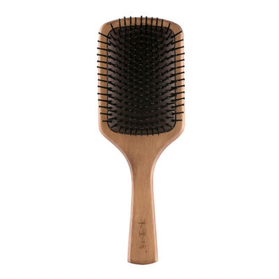 Noble Brown Large Wooden Paddle Hair Brush