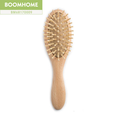 Eco-friendly Wooden Baby Hair Brush And Comb Set For Newborns & Toddlers