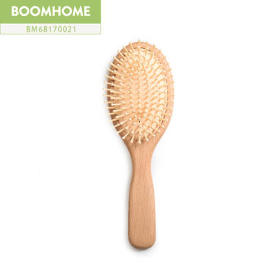 Small Massage Boar Bristle Round Brush For Hair Easy To Carry