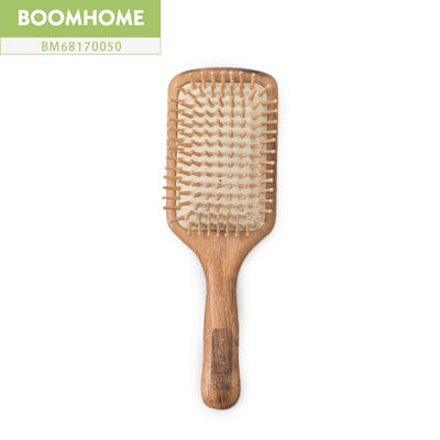 Eco-friendly Personalized Wooden Paddle Hair Brush For Men