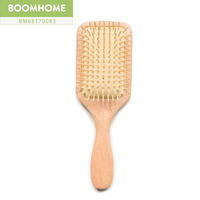 New Design Eco-friendly Large Wooden Paddle Hair Brush