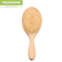 Custom Hair Brush Wood Round Large For Private Label Brands