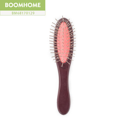 Easy Carrying Personalized Wooden Hair Brush Oval Handle Comb